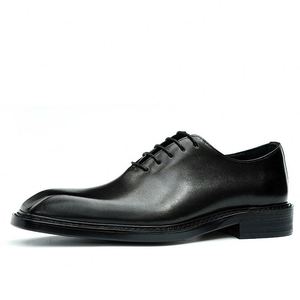 Zapatos de Piel Genuina para Hombre, Sin Cordones, Cómodos, Antideslizantes, Transpirables, Casuales, para Oficina y Trabajo, Calidad Premium - Product Image 1