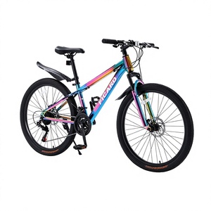 <span class=keywords><strong>Bicicleta</strong></span> de Montaña Negra de 29 Pulgadas con Cuadro de Acero, 21 Velocidades, Frenos de Disco, Todoterreno - Product Image 4