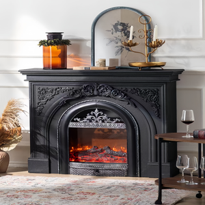 Insert électrique <span class=keywords><strong>de</strong></span> haute qualité simulé cheminée à bois télécommande meuble TV encastré pour hôtels <span class=keywords><strong>langue</strong></span> <span class=keywords><strong>française</strong></span> - Product Image 2