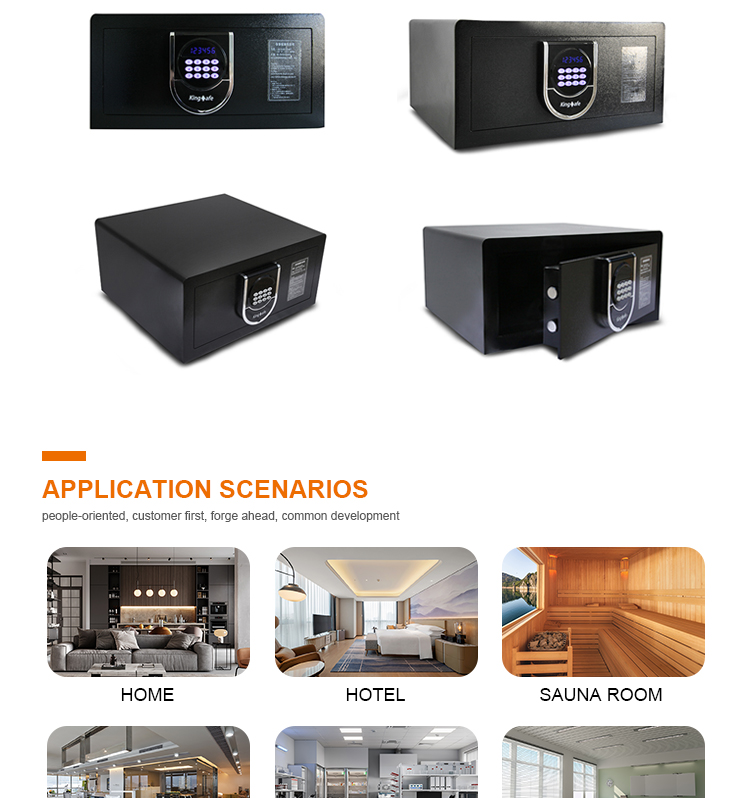 Steel Security Safe Box Home Security Electronic Lock Box Cabinet Jewelry Cash Safe