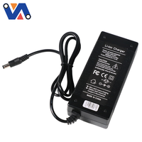 Chargeur UE 42V 2A avec connecteur DC5.5x2.1CE pour Vélo Électrique Ouxi V8 Mini/QMV20 Mini, Pièces Détachées pour Vélo Électrique Fat Bike