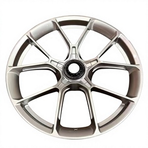 Nuovi Cerchi HZR Forgiati a 5 Razze Spazzolate Scomponibili da 18-20 Pollici Economici con Bloccaggio Centrale per Cayman <span class=keywords><strong>Macan</strong></span> 718 Boxster - 10 Anni di Garanzia - Product Image 1