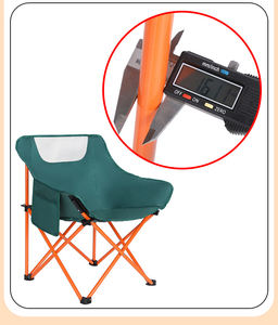 كرسي خارجي خفيف للغاية قابل للنقل والطي على شكل القمر كرسي للشاطئ والتخييم والراحة بسعر الجملة - Product Image 4