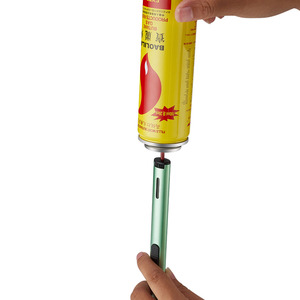 Xách tay bơm lại đa mục đích Slim dài kim loại butan <span class=keywords><strong>gas</strong></span> nhẹ hơn - Product Image 6