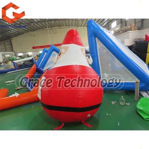 Marqueurs de course gonflables flottants en eau, pour publicité personnalisée, 8 pièces, bouée de noël - Product Image 4