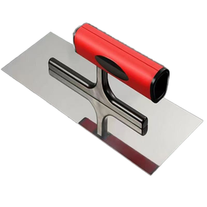 Espátula industrial de alta gama sin clavos para masilla, herramienta de pulido de barro de diatomeas, cuchillo con mango de plástico de esquinas cuadradas y acero inoxidable - Product Image 1