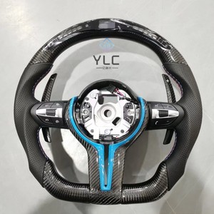 Volante de Fibra de Carbono Personalizado YLB para <span class=keywords><strong>BMW</strong></span> <span class=keywords><strong>E30</strong></span> E46 E28 E34 E39 E60 E61 E70 E71 E72 E81 E82 E84 E87 E88 E90 E91 E92 E93 - Product Image 3