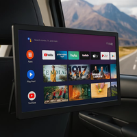 Téléviseur intelligent WiFi HD 15,4 pouces Android TV avec radio FM DVB-T2 ATSC ISDB