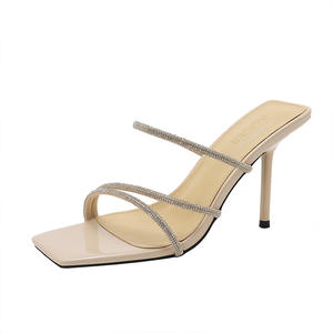 Sandales élégantes à talons fins pour femmes, style été 2026, chaussures à enfiler pour l'extérieur - Product Image 2