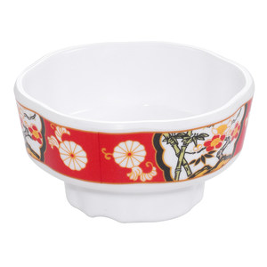 Tazón Comercial de Melamina Grado A5, Anticaídas, Bicolor, Pequeño, <span class=keywords><strong>para</strong></span> Arroz, Sopa, Papilla, <span class=keywords><strong>para</strong></span> Restaurante y Hotel - Product Image 4