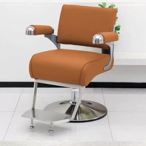 Venta directa de fábrica de sillas de peluquería, altura ajustable, diseño giratorio, aptas para peluquerías y barberías. - Product Image 5