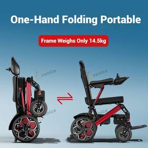 Oferta 2025 al Precio Más Bajo: Equipo Médico Silla de Ruedas Eléctrica Plegable y Ligera para Personas Mayores con Control Remoto y Batería de Litio - Product Image 5