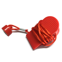 Interrupteur de sécurité pour tapis roulant, clé de démarrage magnétique à bouche ronde, outil d'arrêt d'urgence, clé de sécurité, verrouillage