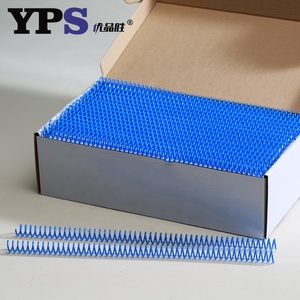 <span class=keywords><strong>PVC</strong></span> đen nhựa Filament Dây sản xuất nhựa xoắn ốc ràng buộc cuộn dây cho văn phòng & Trường Học cung cấp Vòng ràng buộc hệ thống - Product Image 6