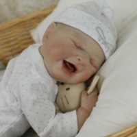 Lifereborn gros réaliste pleurer Silicone Reborn poupée 3D peint vivant Bebe Reborn Munecas bébé poupées pour les filles