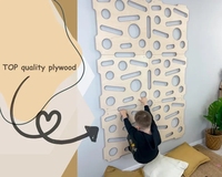 Aire de jeux intérieure suédoise en bois Panneaux d'échelle pour enfants Murs d'escalade pour salle de jeux pour enfants