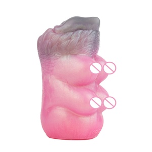 เครื่องช่วยสำเร็จความใคร่ชายแบบสองช่องทาง YOCY รุ่น Pocket Pussy รูปทรงอวัยวะเพศหญิง วัสดุซิลิโคนเนื้อนุ่ม สำหรับผู้ชาย - Product Image 1