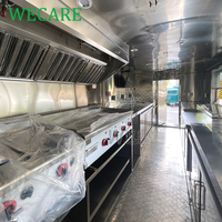 Camion de restauration mobile Wecare, cuisine, glaces, barbecue, pizzas, burgers, fabrication de food trucks, remorque à pizzas entièrement équipée