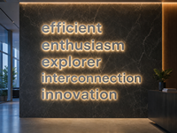 Lettres en acier inoxydable 3D personnalisées rétroéclairées, étanches IP65 pour extérieur, logo publicitaire, enseigne lumineuse pour devanture de magasin, bureau commercial