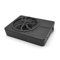 Subwoofer Activo Delgado de 10 Pulgadas para Debajo del Asiento, 800W RMS, Audio para Auto, Bajos Potentes