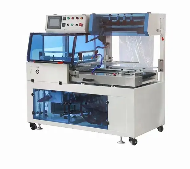 Most popular film shrink wrap mobile phone carton box wrapper shrinking sealer wrapping machine