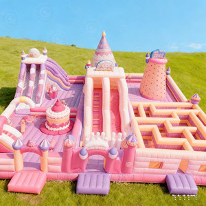 Parque de Atracciones Inflable con Castillo Hinchable de Calidad Industrial para Juegos Divertidos - Product Image 5