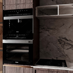 Produzione di Mobili da <span class=keywords><strong>Cucina</strong></span> Modulari in Legno Massello con Ante a Battente Personalizzate in Stile Classico - Product Image 5