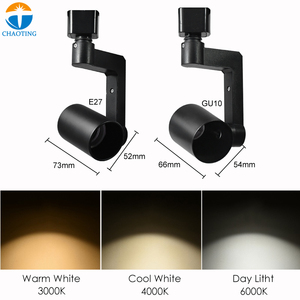 Carcasa de luz de pista de interior, accesorio de iluminación de aluminio ajustable, lámpara de techo LED GU10, nuevo diseño - Product Image 6