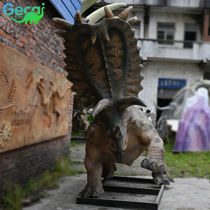 Estatua de Dinosaurio Animatrónico Gigante Mecanizado para Parque de Dinosaurios, con Movimiento, Tamaño Real, Modelo para Jardín o Área de Juegos - Product Image 4