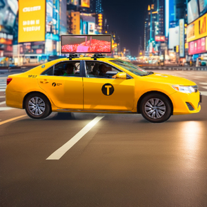 Hoogwaardig universeel taxidak full colour <span class=keywords><strong>LED</strong></span>-scherm stabiel auto <span class=keywords><strong>LED</strong></span>-matrix buitenreclame digitaal poster OEM/ODM - Product Image 1