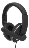 Casque filaire supra-auriculaire avec micro, bandeau extensible réglable, casque de jeu USB 3,5 mm pour PC, ordinateur portable, bureau, jeux