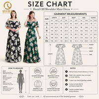 Robe midi à imprimé floral, épaules dénudées, en soie crêpe respirante, impression numérique, lavable, infroissable, taille XL, fermeture éclair, OEM/ODM
