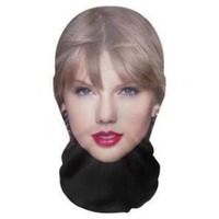 Masque intégral en maille pour célébrités d'Internet, série transfrontalière, vente en gros pour les farces sportives