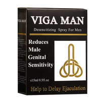 Produit Tendance VIGA MAN Spray Retardant Herbal pour Hommes Soin de Santé Écologique 15ml Sans Additifs Super Big 3000 Modèle A306