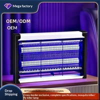 Elektrische 220V Paars Licht Muggenvanger Lamp-50 Serie 5-150 Toepasbare Ruimte Wandmontage voor Restaurant Huishouden