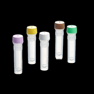 실험실 테스트용 의료용 플라스틱 소모품, 1.5ml 및 1.8ml 냉동 보존 튜브, 나사 캡 극저온 다양한 모델 - Product Image 2