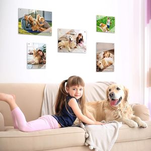 HTPmart 30x40cm <span class=keywords><strong>cadre</strong></span> photo en verre de sublimation blanc <span class=keywords><strong>personnalisé</strong></span> montage mural en verre trempé bricolage <span class=keywords><strong>cadre</strong></span> photo <span class=keywords><strong>affiche</strong></span> pour la décoration intérieure - Product Image 4