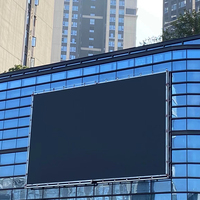 Écran d'affichage publicitaire commercial LED étanche en aluminium moulé sous pression, couleur pleine, léger, petite taille 640*480