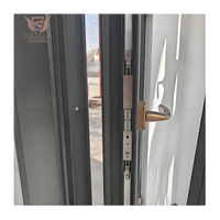 Puerta Triple de Vidrio para Patio, de Aluminio, Resistente al Agua y a Huracanes, para Proyectos de Casas y Villas Modernas