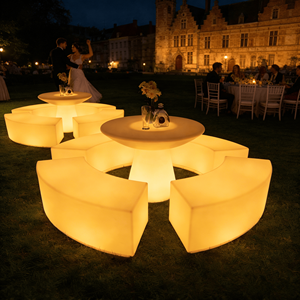 Ricaricabile LED da Bar da esterno impermeabile da giardino mobili da giardino telecomando cambia colore caratteristica per feste caffè - Product Image 5