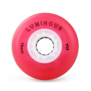 Roues de patins à roulettes <span class=keywords><strong>LED</strong></span> haute luminosité OEM ODM avec roulement ABEC-9, étanches, lumineuses et qui brillent dans le noir, en matériau PU - Product Image 3