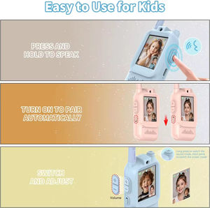 Nuevo Walkie Talkie de Video para Padres e Hijos, Juguete para Niños, Comunicación Bidireccional, Dispositivo Educativo Recargable para Actividades Familiares, Popular - Product Image 4