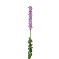 Vente directe d'usine, bouquet de lavande artificielle fait main au crochet, en bois, fleur éternelle personnalisée, cadeau