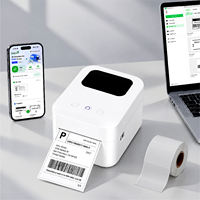Printer Label Pengiriman Termal Langsung WiFi BT USB 3-inci Uyin Y35 Grosir untuk Logistik Barcode