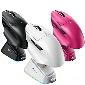 Ratón Inalámbrico para Juegos Attack Shark V6, Sensor PAW3311, 12000 DPI, 3 Modos (BT/2.4G/Cableado), Ligero, RGB Programable, para Deportes Electrónicos - Product Image 1