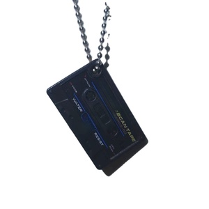 NOUVEAU Porte-clés Mini <span class=keywords><strong>Cassette</strong></span> Audio NFC Noir Intelligent Premium Disponible à Personnaliser - Product Image 2
