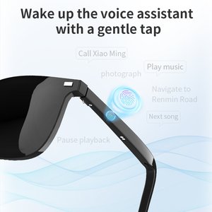 <span class=keywords><strong>Gafas</strong></span> <span class=keywords><strong>Inteligentes</strong></span> Bluetooth, Lentes de Sol Inalámbricas con Auriculares Integrados, Resistentes al Agua, Llamadas Manos Libres, para <span class=keywords><strong>Xiaomi</strong></span>, Hombres y Mujeres - Product Image 3