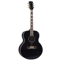 Guitare acoustique folk 6 cordes en bois d'épicéa brillant de 42 pouces, dos et côtés en acajou, mécaniques entièrement fermées, modèle C8 pour adulte