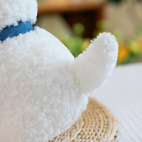 Personnalisable Animal PP Coton Zoo Broderie Dessin Animé Peluche Doux Jouet En Peluche Super Doux Soulagement Du Stress Emballé dans Un Sac OPP