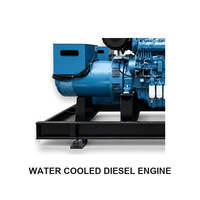 Groupe électrogène diesel à châssis ouvert 250 kVA-1000 kVA, moteur Weichai, démarrage automatique, triphasé 400 V-480 V, 50 Hz 60 Hz, puissance de pointe et de secours